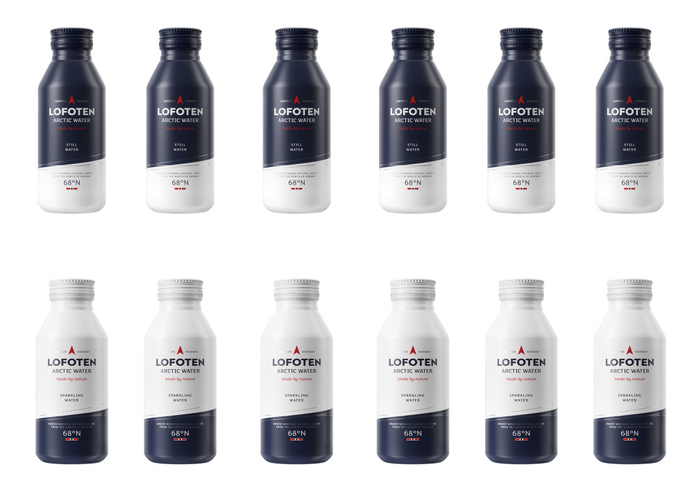 Image of Mix Still & Sparkling 12 pack Aluminium Bottle 