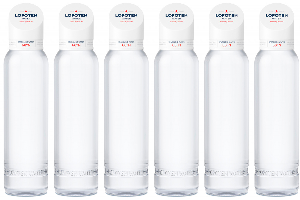 Hovedbilde SPARKLNG WATER 6 pack Glassflaske 888 ml