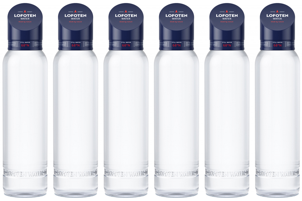 Lofoten Arctic Water's glass bottle Still 6 pack